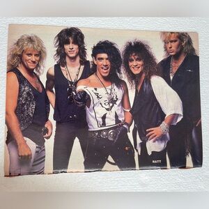 Ratt Band Vintage Pinup